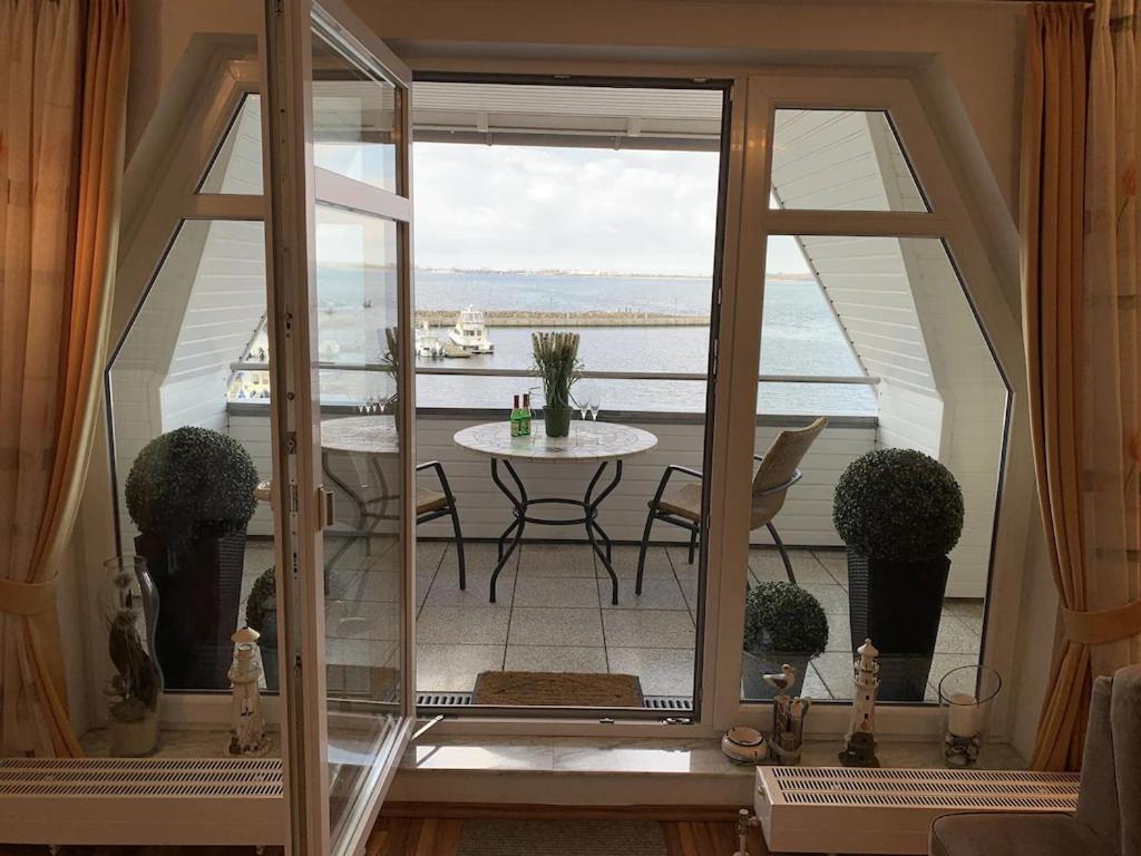 Ferienwohnung Hafenblick Wiek auf Rügen 외부 사진