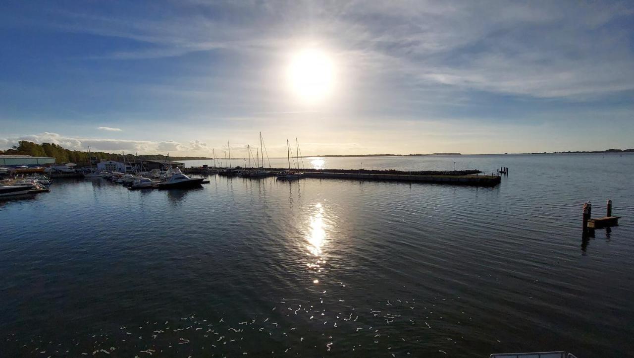 Ferienwohnung Hafenblick Wiek auf Rügen 외부 사진